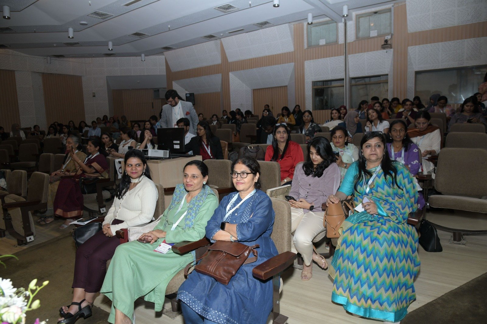 Delegates seated in the hall at NutriBodyCon Mumbai 2025.