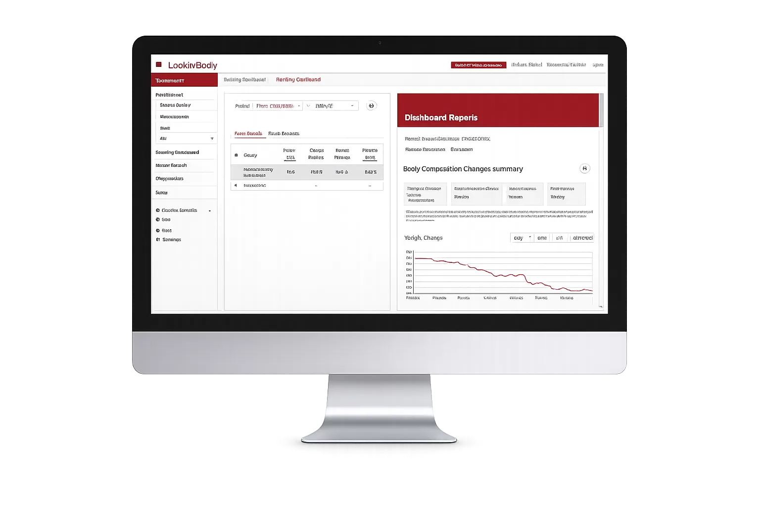 LookinBody Software for data tracking