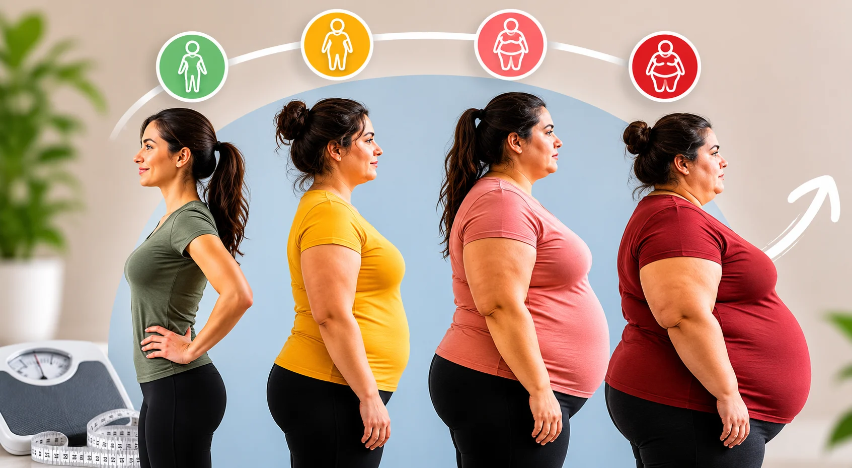 The 4 Stages of Obesity: How to Spot Each One Early