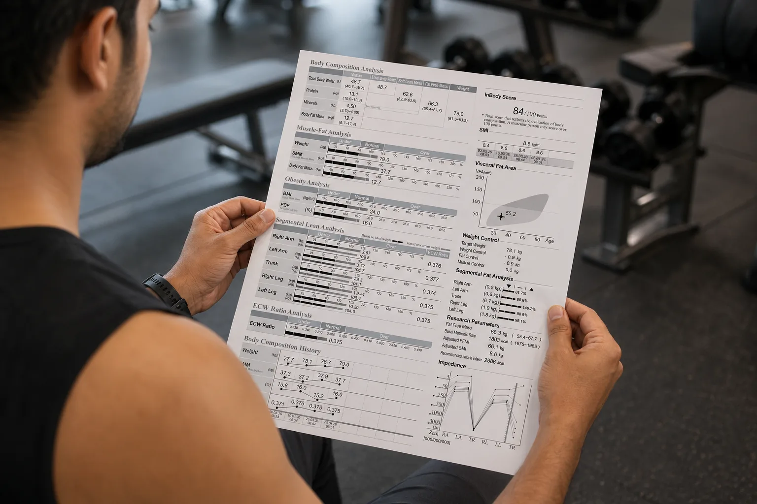 How to Read Your InBody Results Sheet — Every Metric Explained