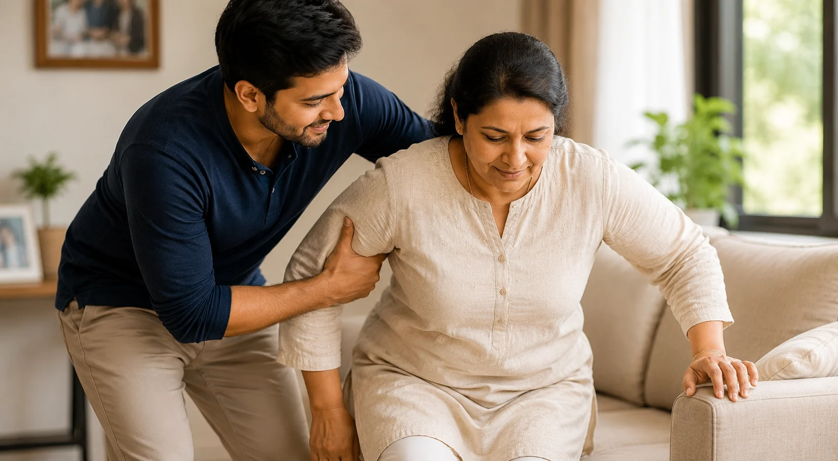 How to Care for Aging Parents — The Muscle-Loss Test