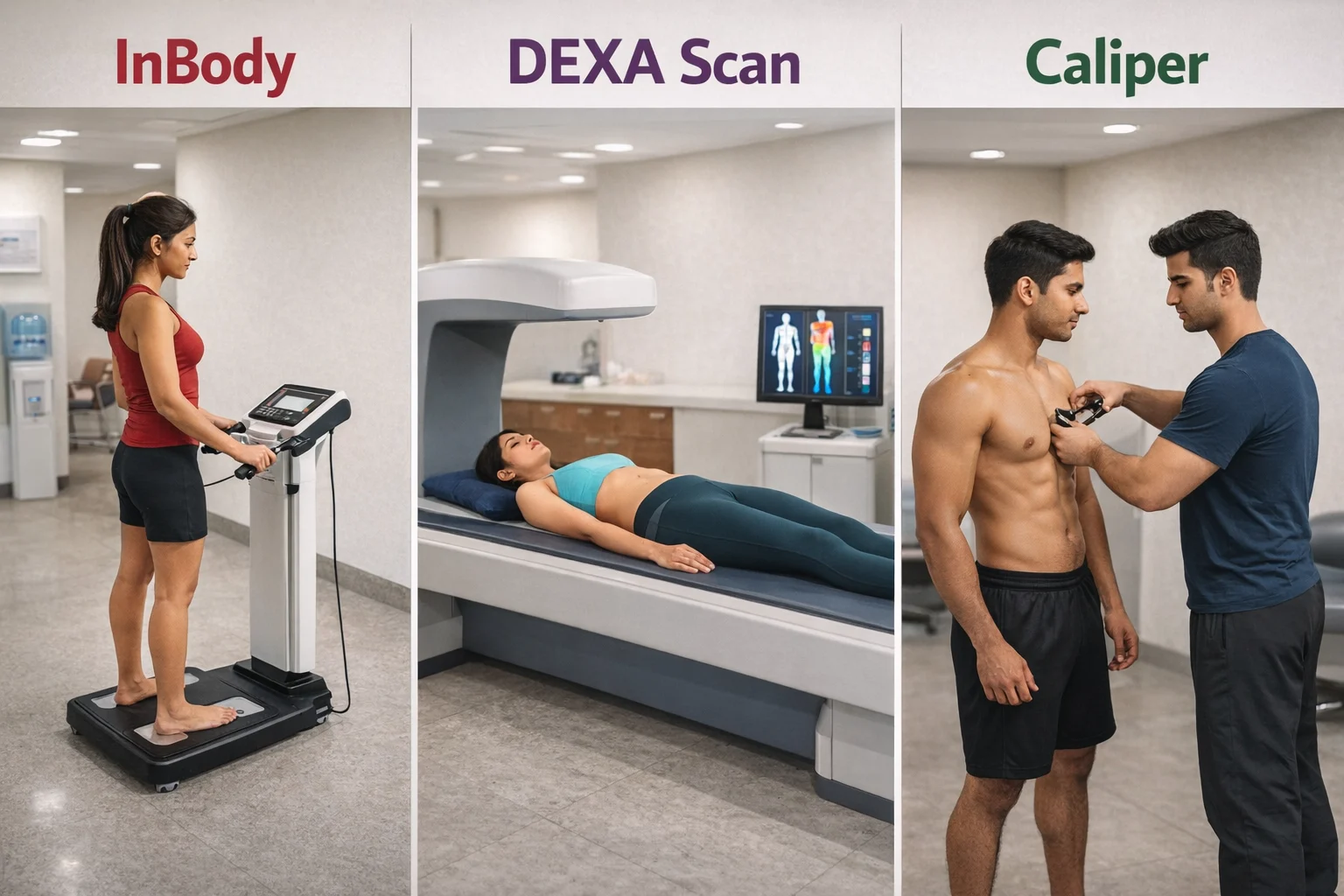 InBody vs DEXA Scan vs Caliper: Which Body Fat Test Is Right for You in India?
