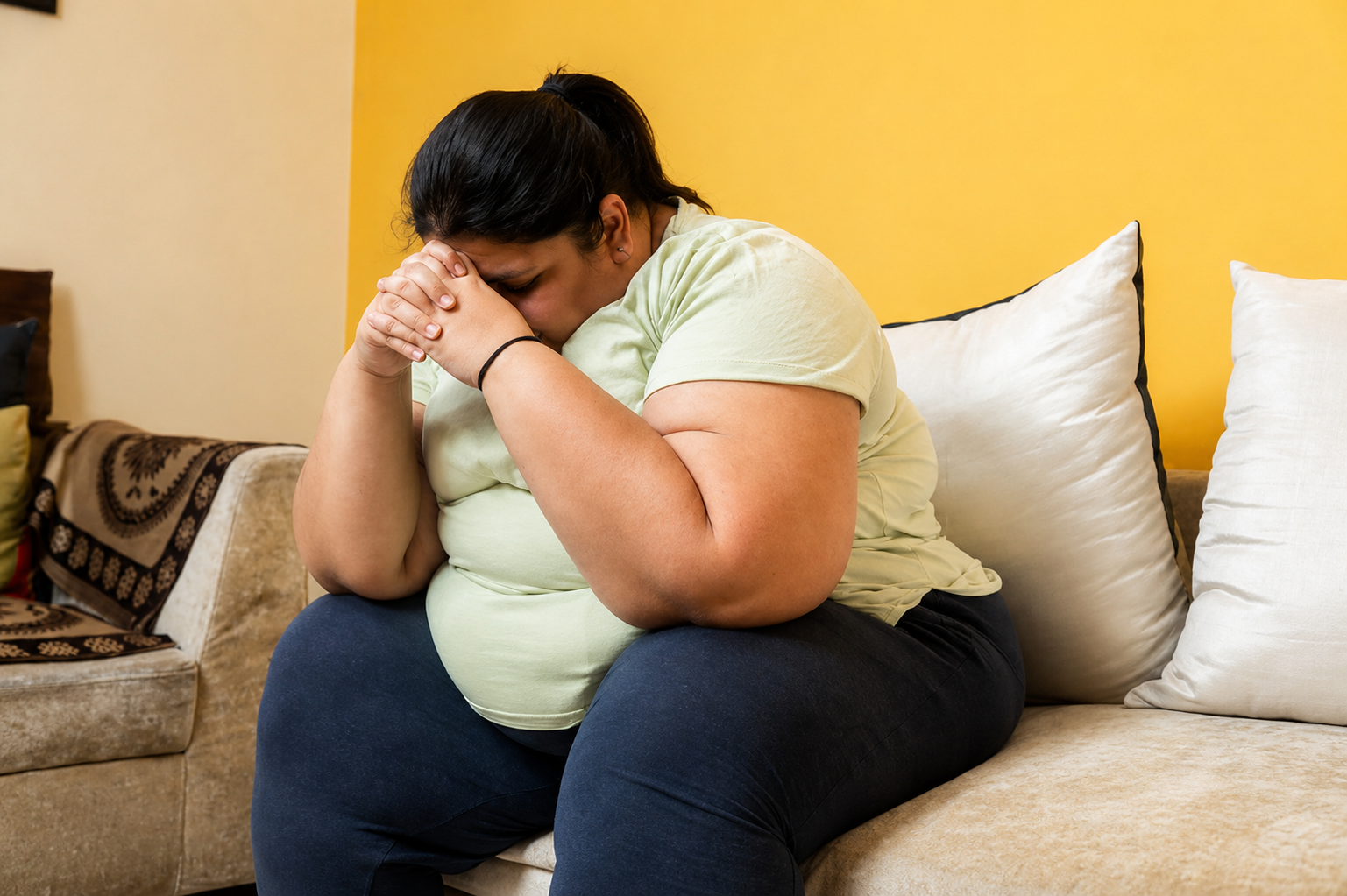 Why Stressed Indians Gain Belly Fat: The Cortisol-Visceral Fat Connection Explained